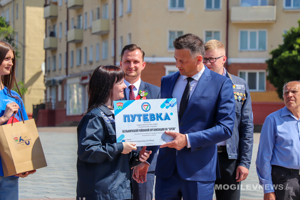 Торжественное открытие третьего трудового семестра 2023 состоялось в Могилеве. Фото