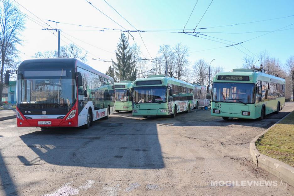 Полностью перейти на общественный электротранспорт планируют в Шклове к концу 2026 года
