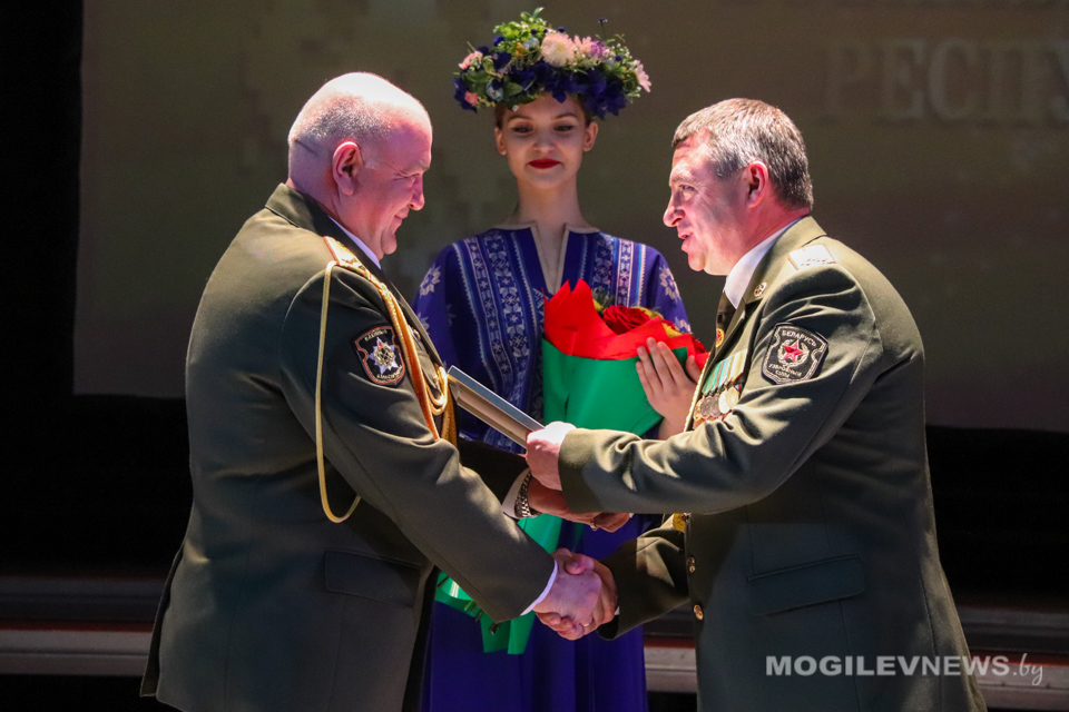 105-летие образования военных комиссариатов отметили в Могилеве. Фото