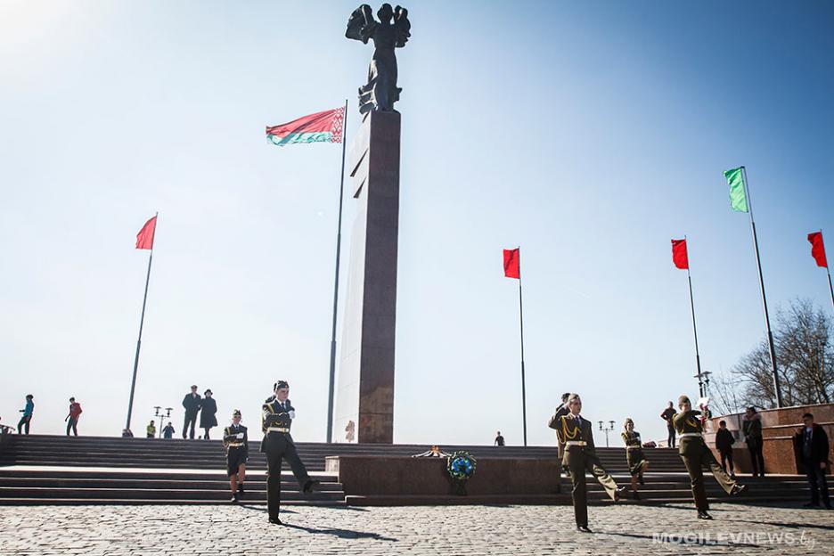 Почетному Посту №1 в Могилеве присвоено имя ветерана ВОВ Ивана Тихонова