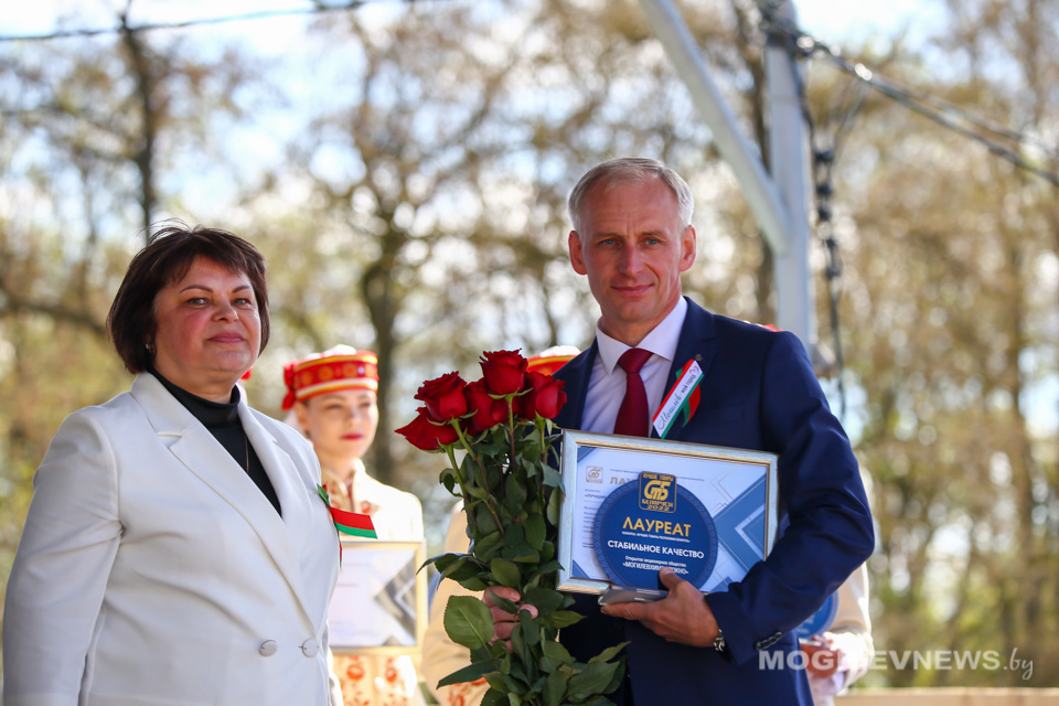 Лауреатов конкурса "Лучшие товары Республики Беларусь-2022" наградили в Могилеве. Фото