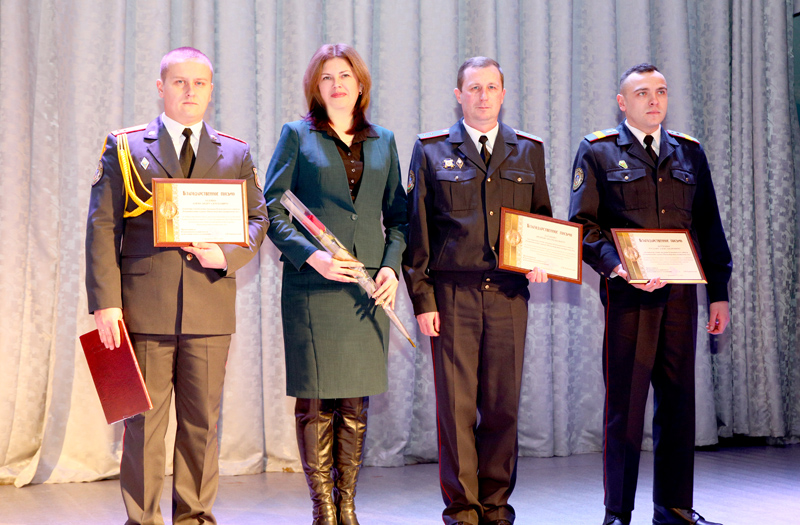 В Климовичах состоялось торжество, посвященное дню образования отдела охраны