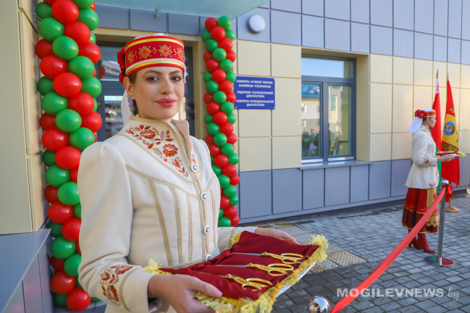 Новый радиологический корпус торжественно открыли в Могилевском областном онкодиспансере. Фото
