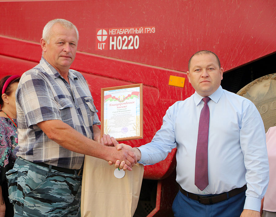 Есть первый тысячник на уборочной-2023 в Чаусском районе