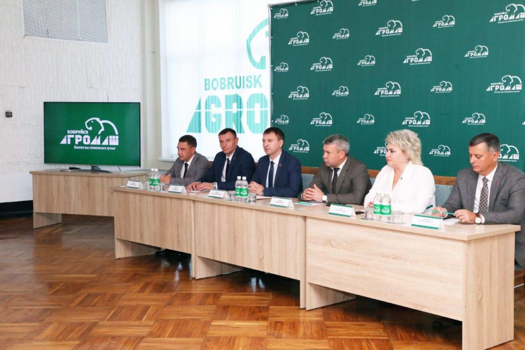 Коллективу "Бобруйскагромаша" представили нового гендиректора