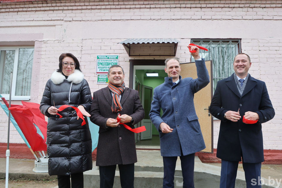 Обновленный ФАП открылся в деревне Ермоловичи Белыничского района