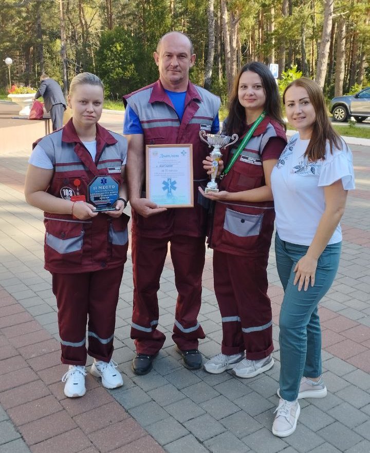 Команда Могилевской области призер открытых Республиканских соревнований бригад службы СМП