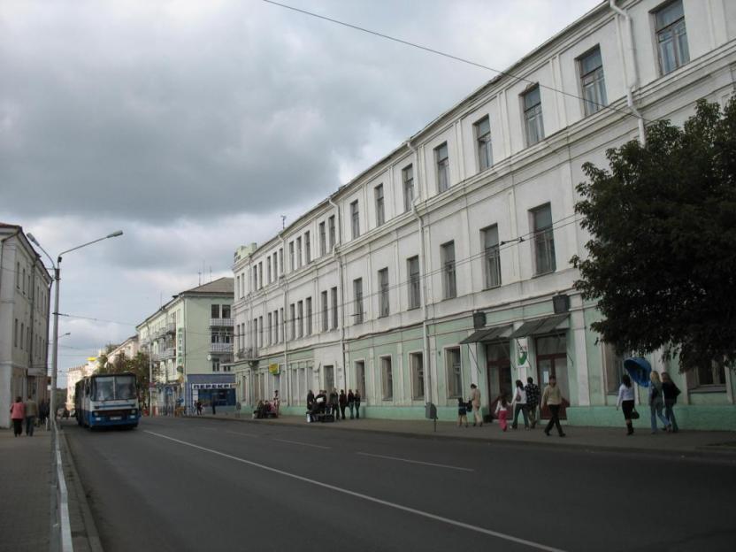 Схема движения автобусов на период проведения капремонта ул.Комсомольской в Могилеве с 15 марта