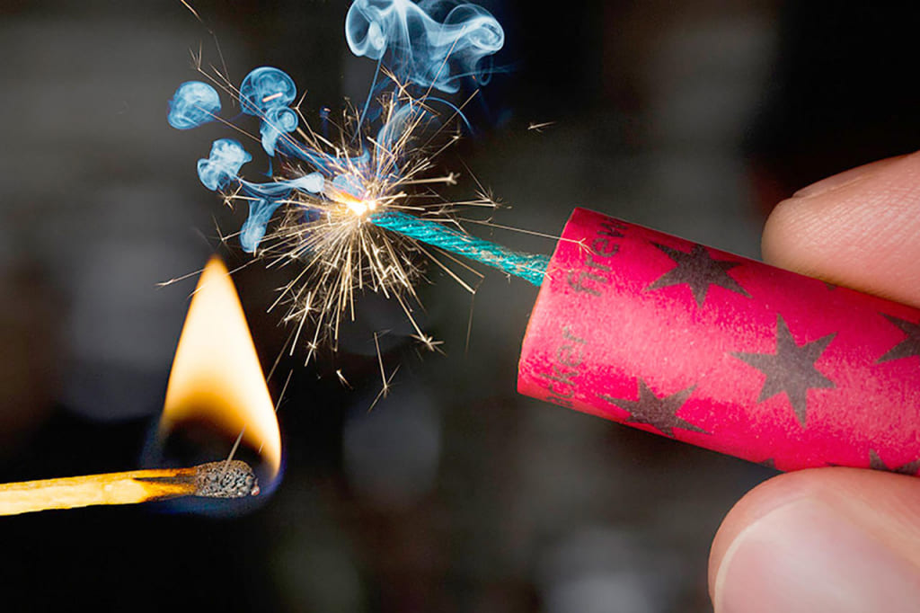 В Бобруйске в руках у школьника взорвалась петарда