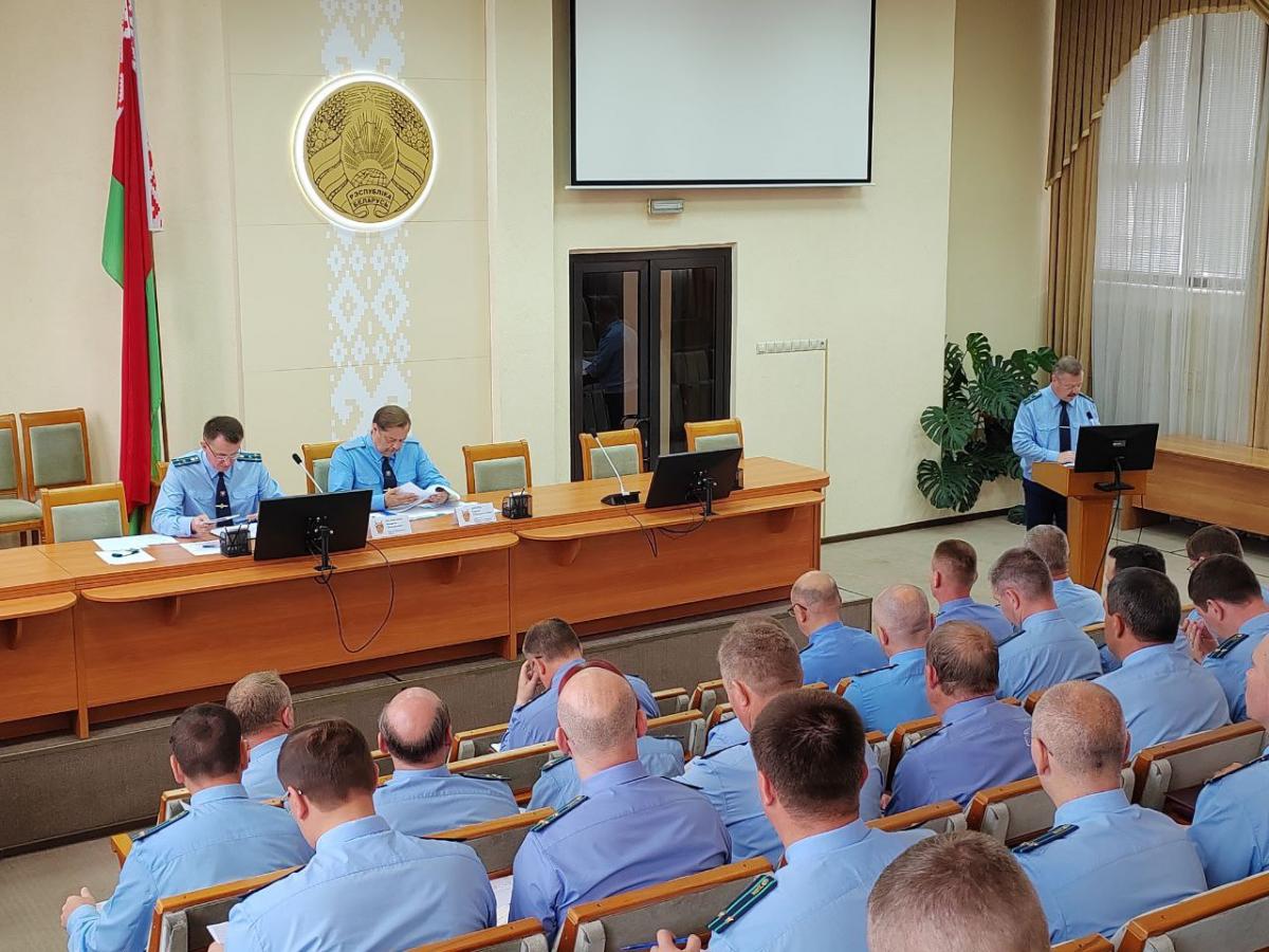 Преступность в Могилевской области продолжает снижаться – коллегия облпрокуратуры