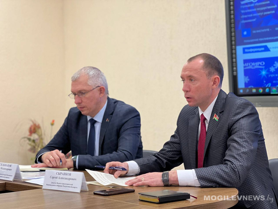 Отчетно-выборная конференция Могилевской областной организации Коммунистической партии Беларуси  состоялась в Могилеве. Фото