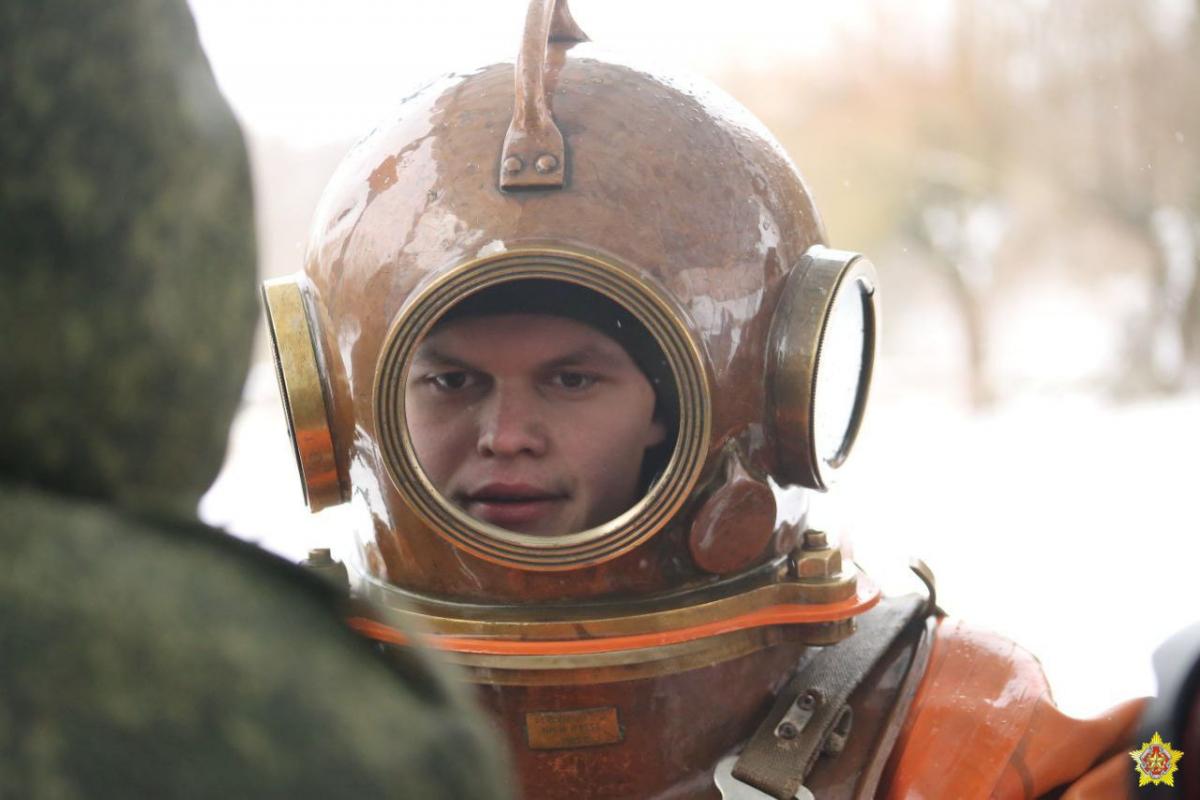 В Могилеве проходит сбор водолазных подразделений Вооружённых Сил