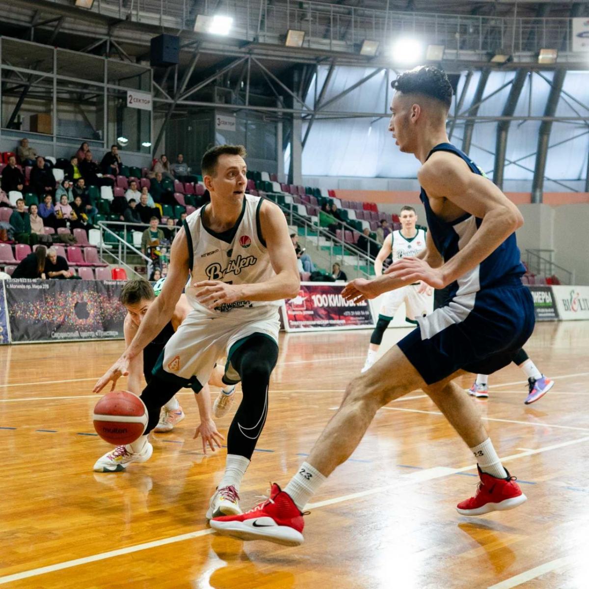 Могилёвский "Борисфен" на своей площадке обыграл команду "Минск резерв" 71:55