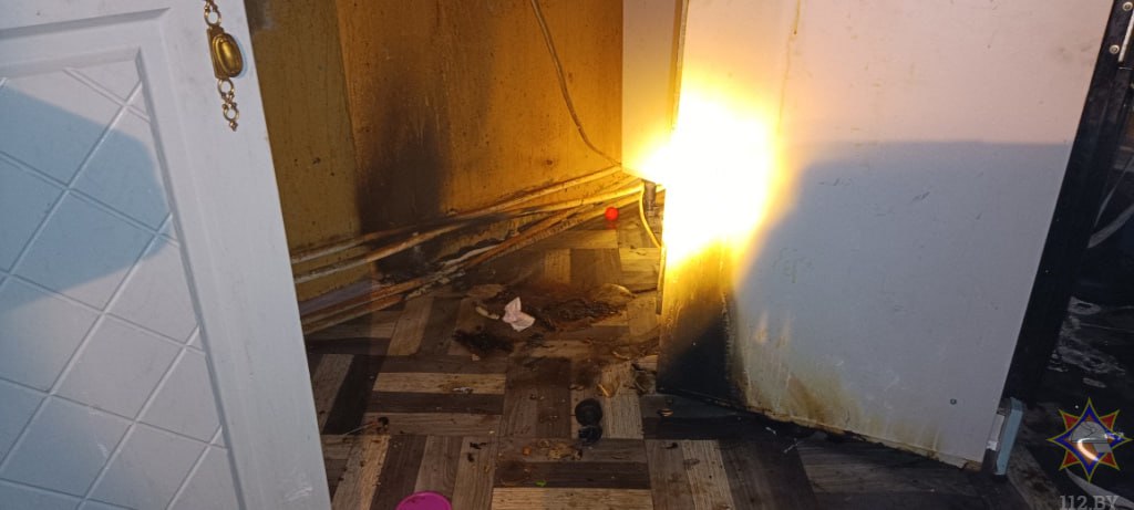 В Кличеве автономный пожарный извещатель спас семью