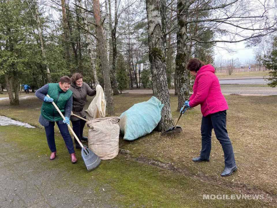 Чистота – основа порядка: в Ленинском районе Могилева прошел санитарный день