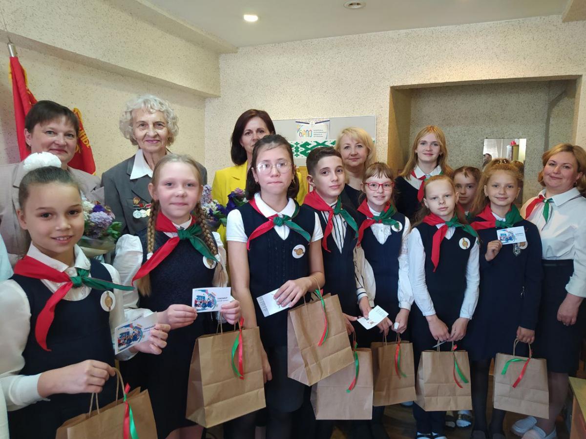 Торжественный прием октябрят в пионеры состоялся в Могилёве