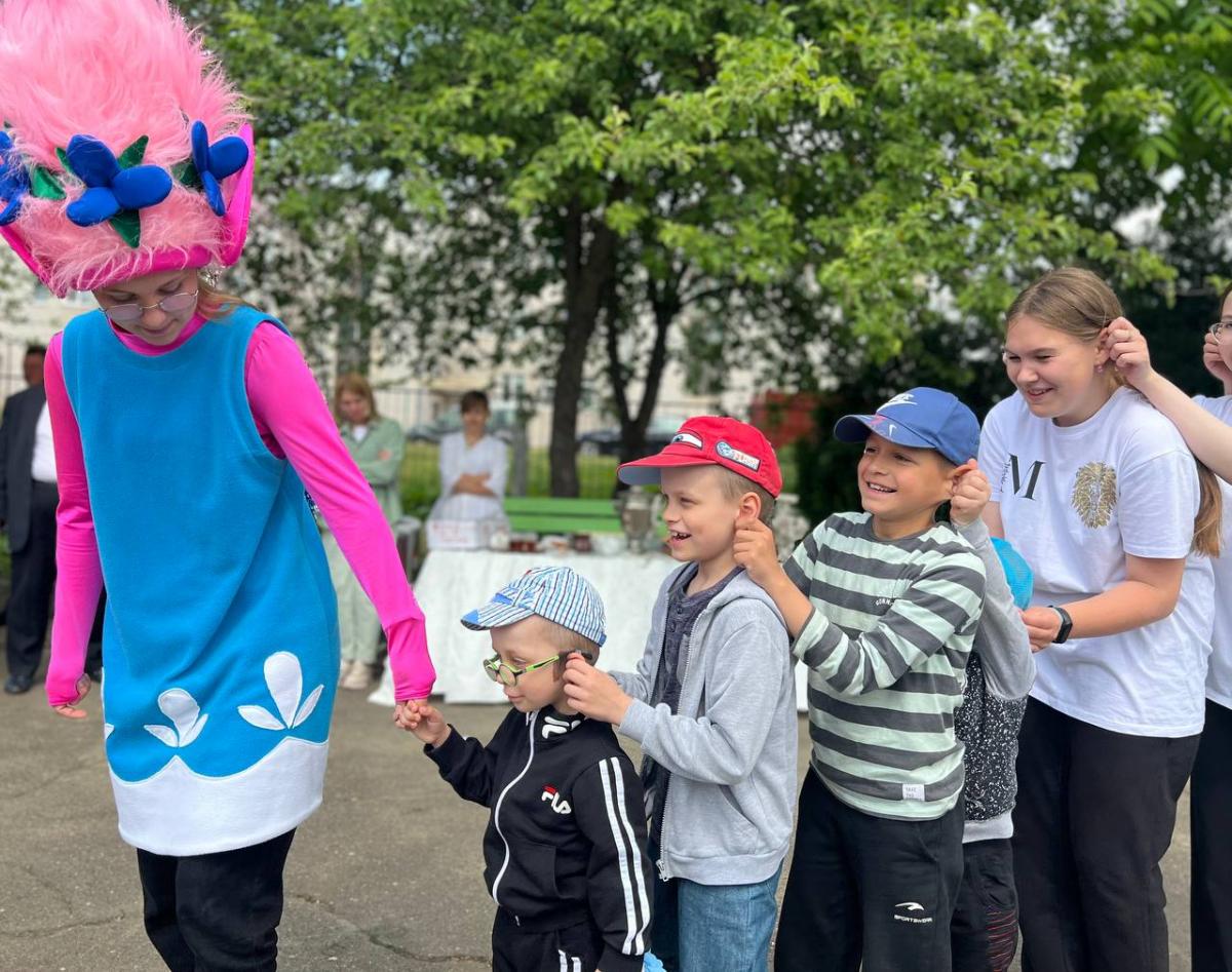 Благотворительный праздник для детей Могилевского детского хосписа состоялся в эколого-биологическом центре в Могилеве