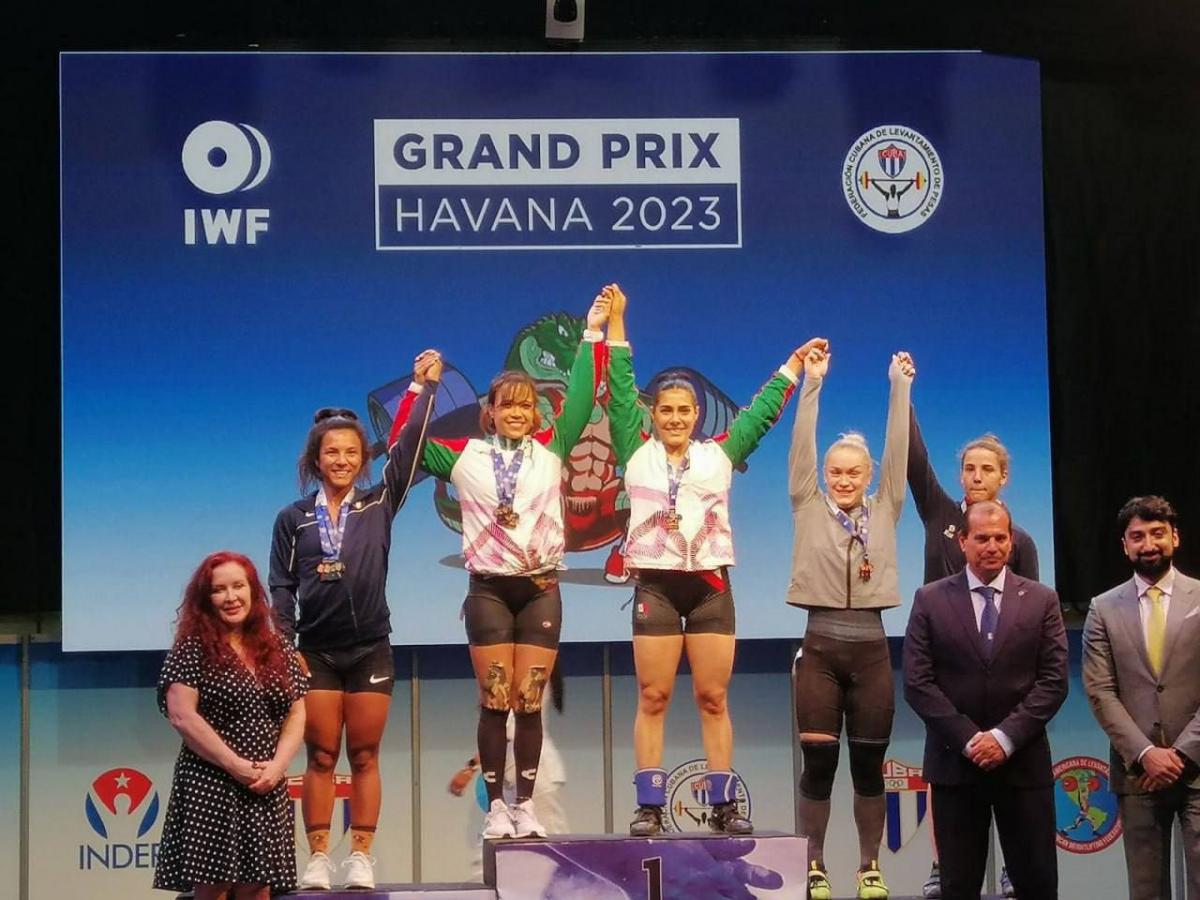 Могилевчанка Алина Щепанова стала бронзовым призером Гран-при по тяжелой атлетике в Гаване