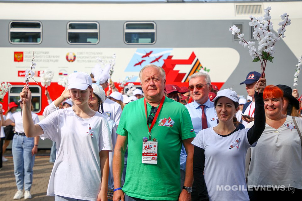 Лискович о "Поезде Памяти": за плечами участников - почти 7 тыс. км и огромное количество впечатлений