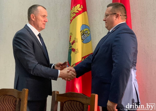 В Дрибине представили нового председателя райисполкома