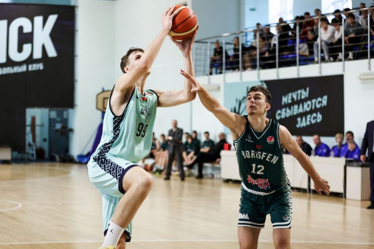 Баскетбол. Молодежная команда «Борисфена» проиграла молодежной команде «Минска»