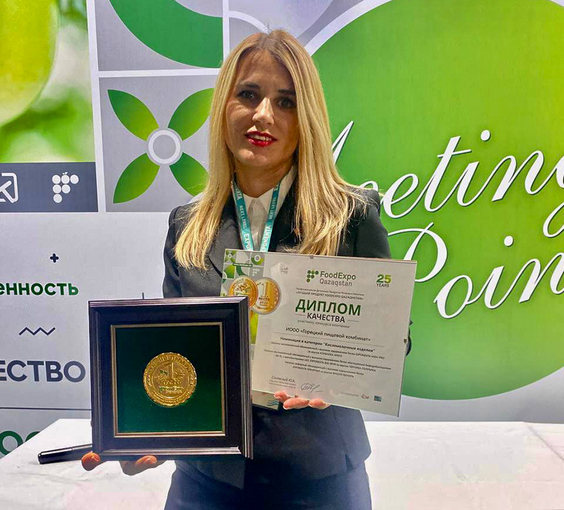 На Международной выставке «FoodExpo» в Казахстане кисломолочная продукция Горецкого пищевого комбината заняла 1 место