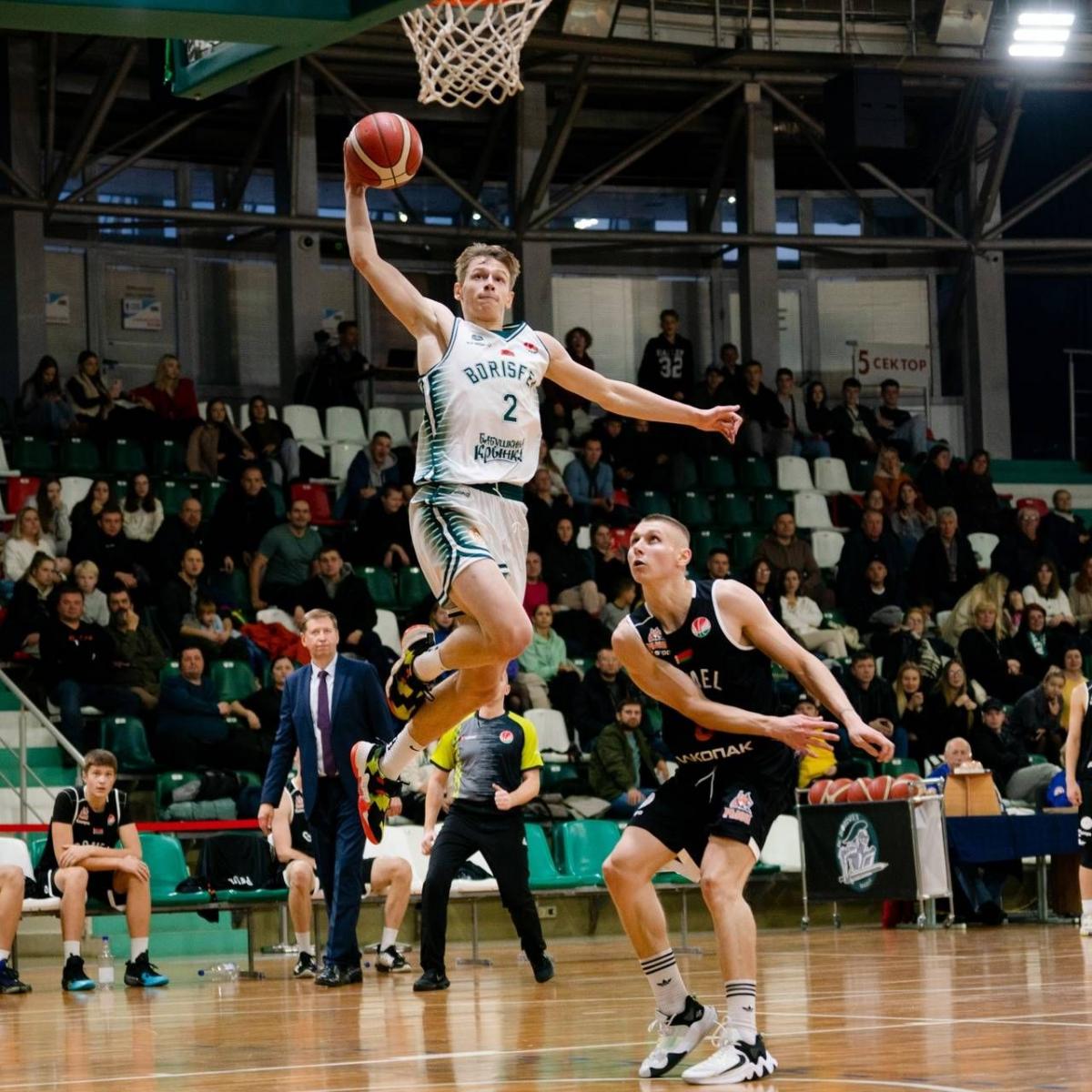 Баскетбол. Молодежная команда "Борисфена" в Бресте обыграла местную "Викторию" - 94:92