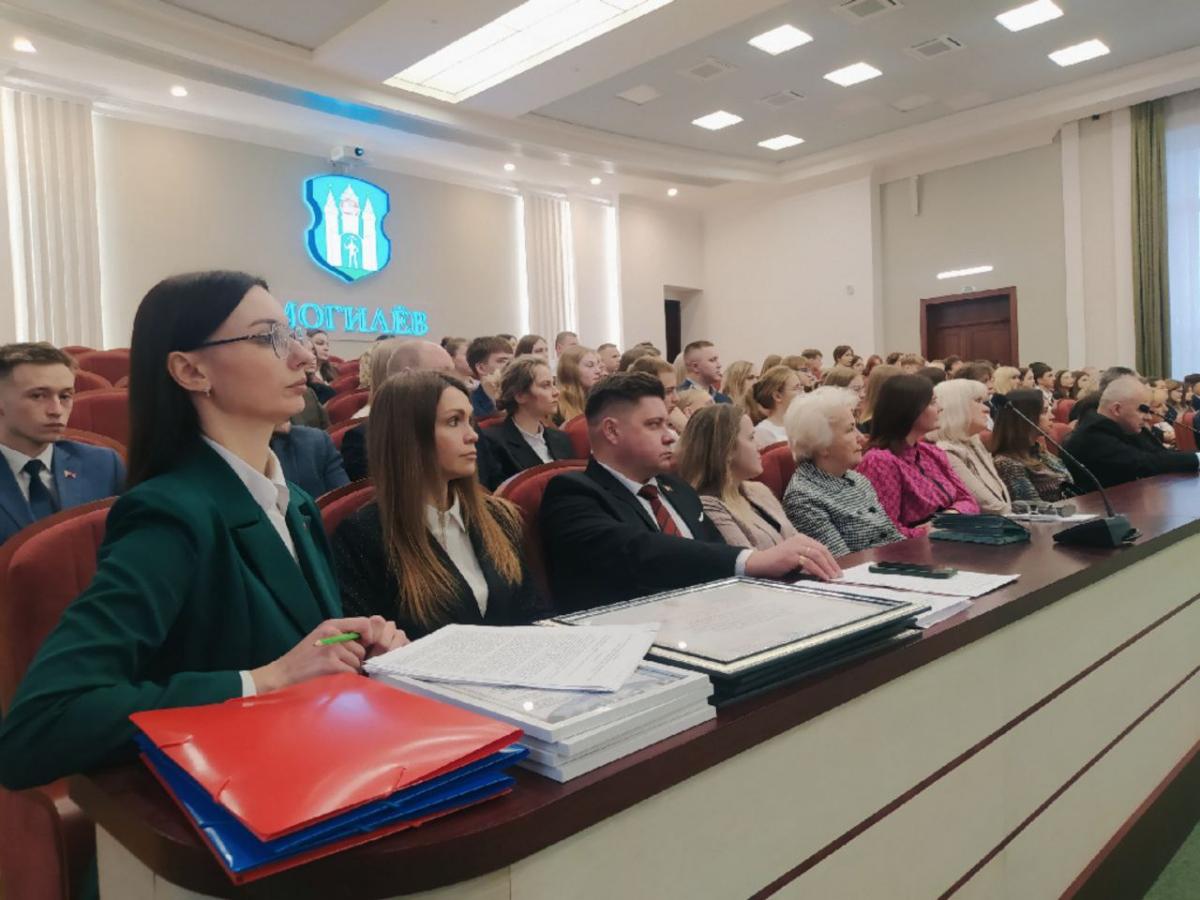 Первая установочная сессия Молодежного парламента пятого созыва при Могилевском городском Совете депутатов прошла в горисполкоме