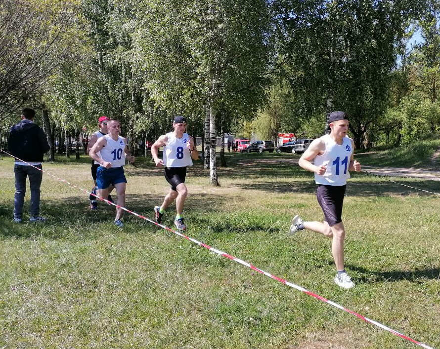 Областные соревнования спасателей по легкоатлетическому кроссу прошли в Могилеве