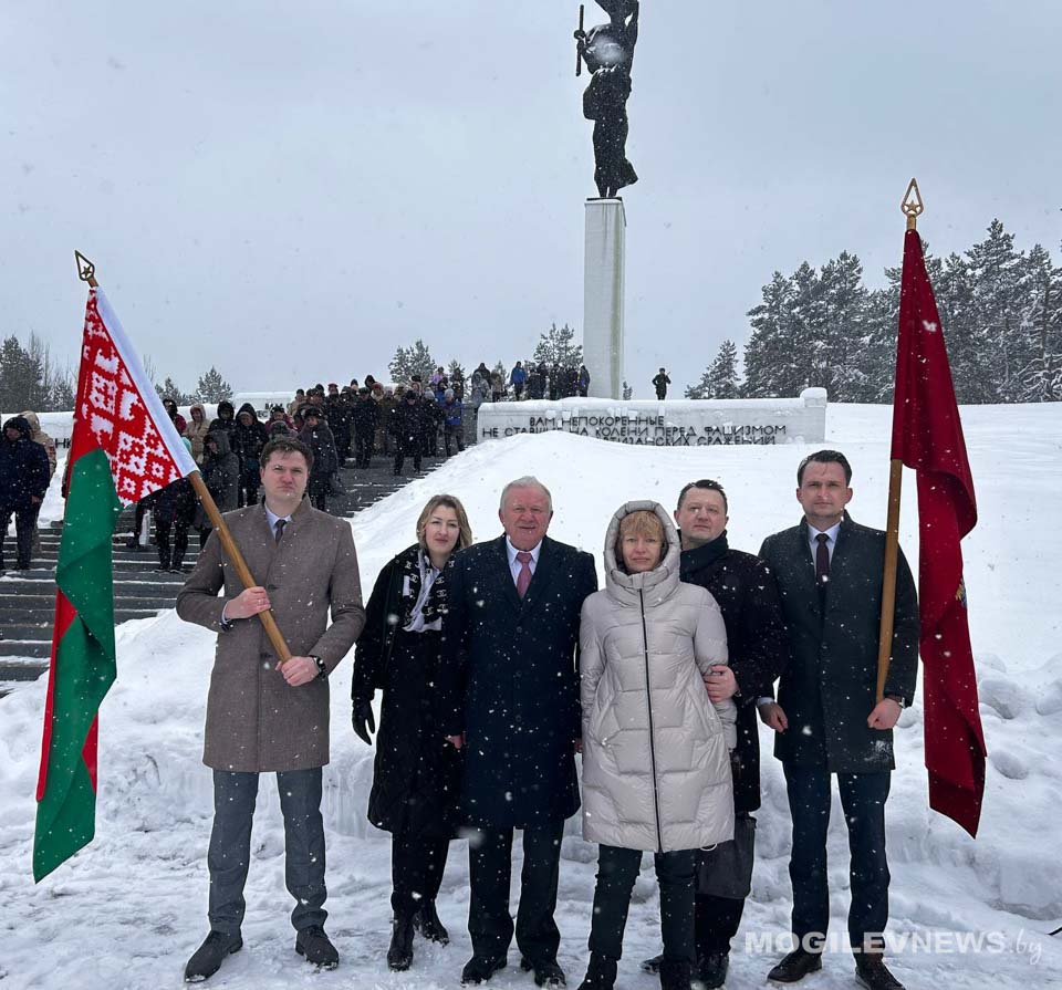 Делегация Могилевской области поучаствовала в мероприятиях Дня партизанской славы в Ленинградской области. Фото
