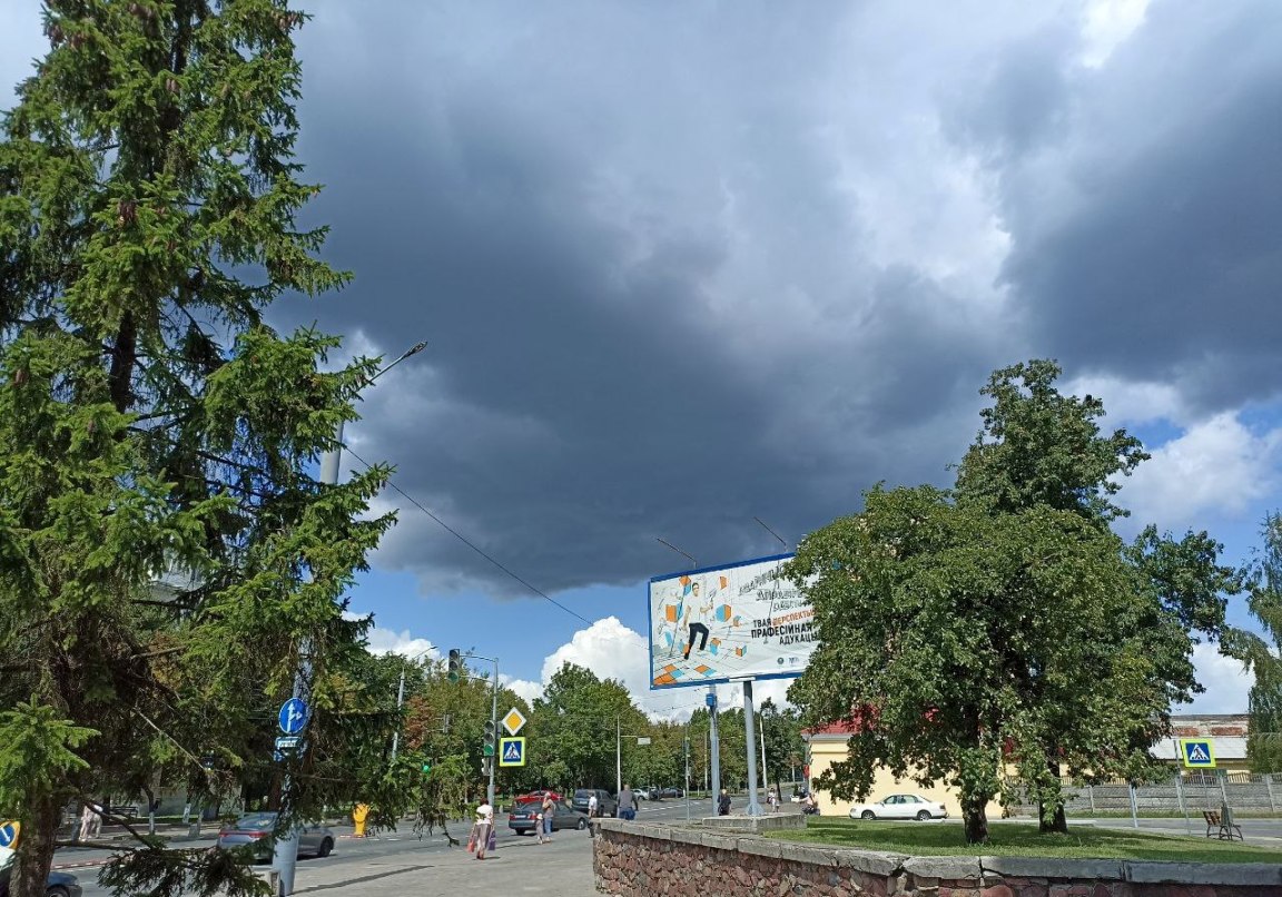 Погода на неделю: дожди, грозы со шквалистым ветером и до +27°С