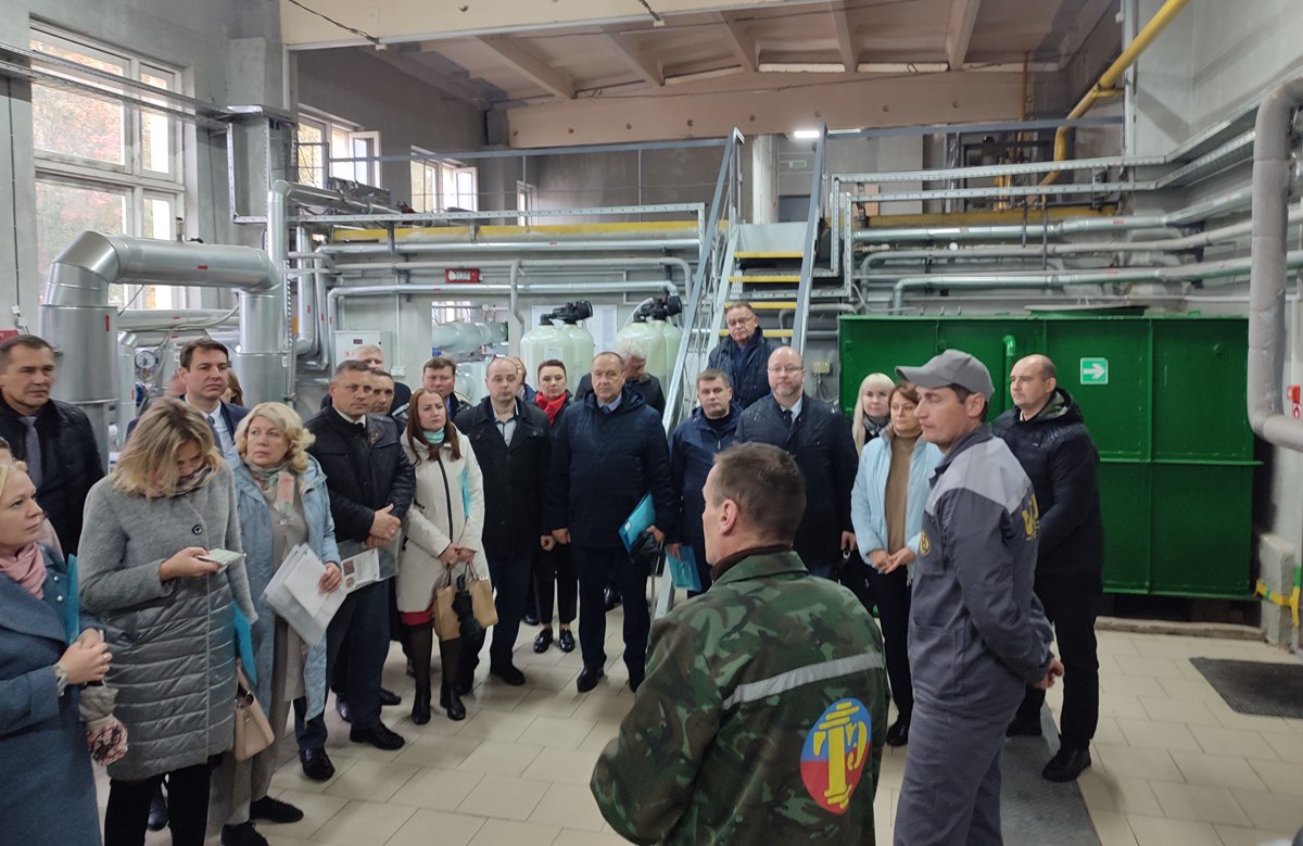 Профсоюзные лидеры изучили опыт Могилевского предприятия теплоэнергетики в сфере работы по охране труда