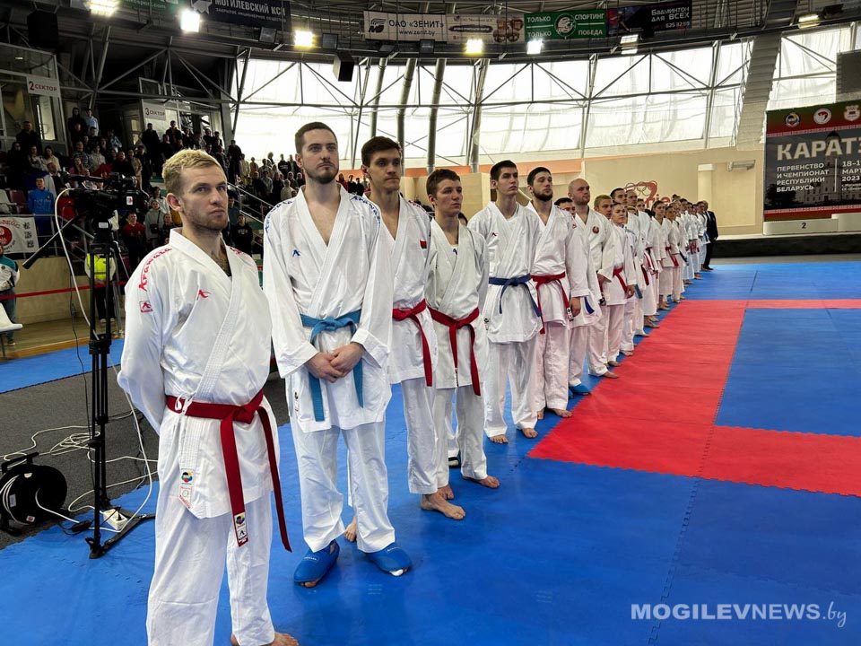 Чемпионат Республики Беларусь по каратэ прошел в Могилеве