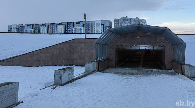 В Могилеве начал функционировать новый подземный переход