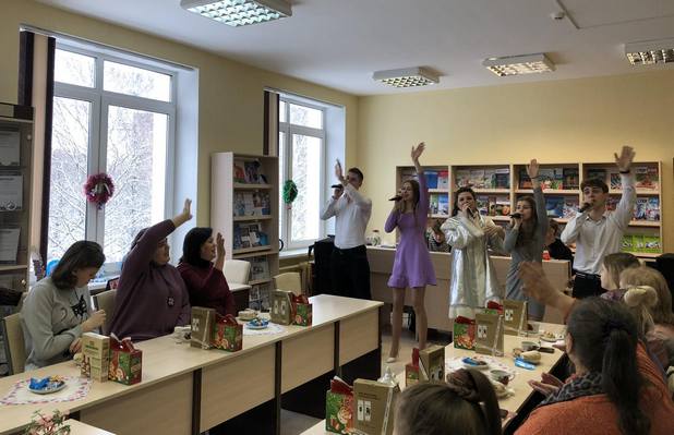 Рождественскую благотворительную акцию «Радость дарения» провели студенты и сотрудники БГУТ