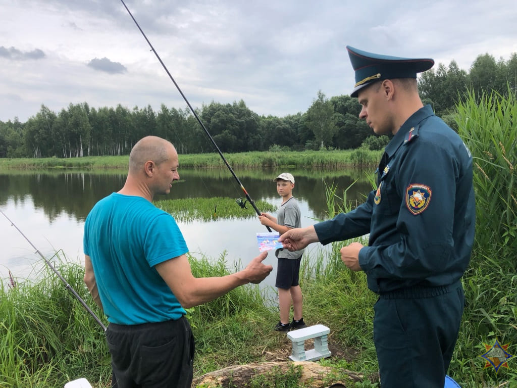 Рейдовые мероприятия на водоёмах проходят в Могилёвском районе
