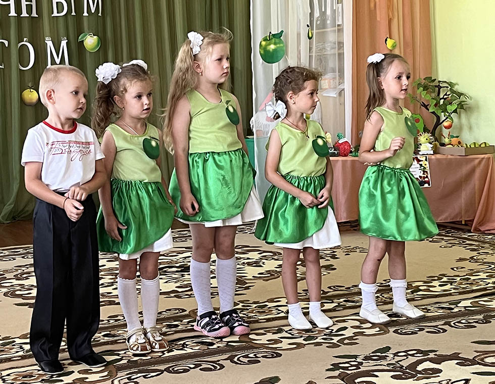 Праздник  ягодно-фруктового урожая провели в одном из дошкольных учреждений Чериковщины
