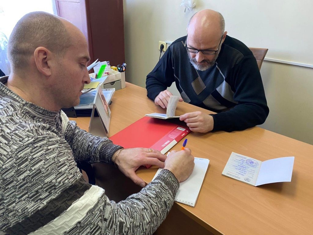 Профсоюзный прием граждан прошел в Костюковичах и Хотимске