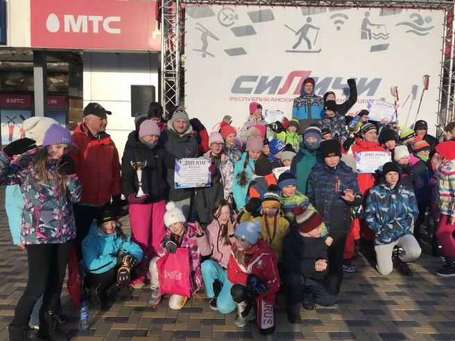 Могилевские спортсмены заняли второе общекомандное место на спартакиаде ДЮСШ Беларуси по горнолыжному спорту