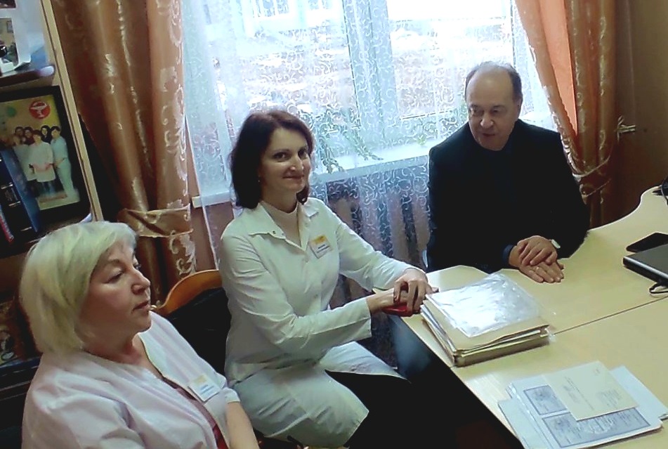 Председатель Могилевской областной организации БПРЗ Виктор Суслов посетил «первички» Шкловского и Круглянского районов