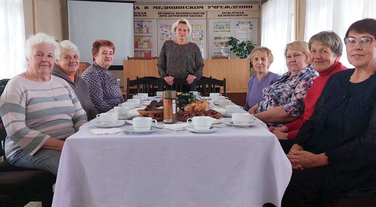 Встреча с ветеранами в честь Дня матери и Дня пожилого человека прошла в Могилевском областном тубдиспансере
