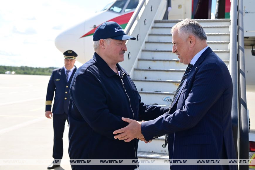 Лукашенко завершил рабочий визит в Россию