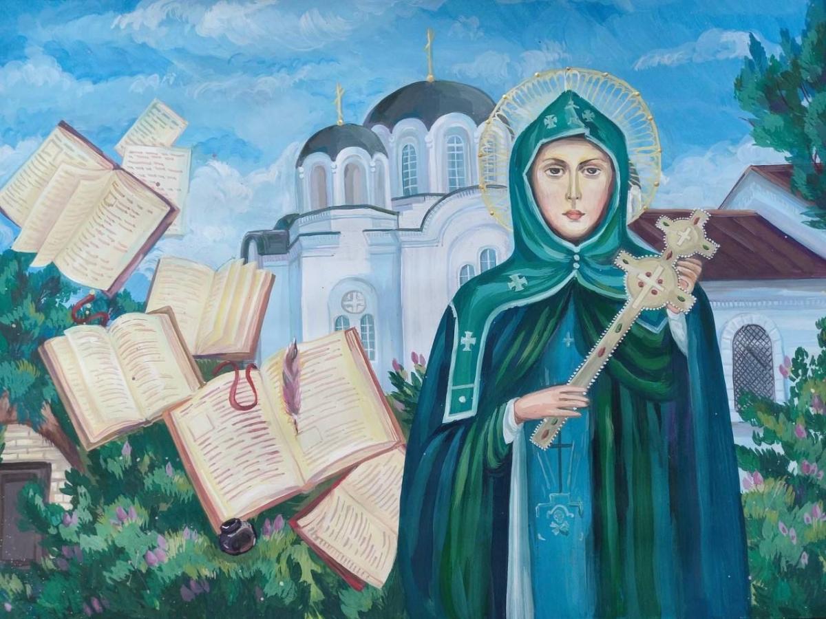 Финалисткой Всебелорусского конкурса детского рисунка «Святасць зямлі Беларускай» стала бобруйчанка