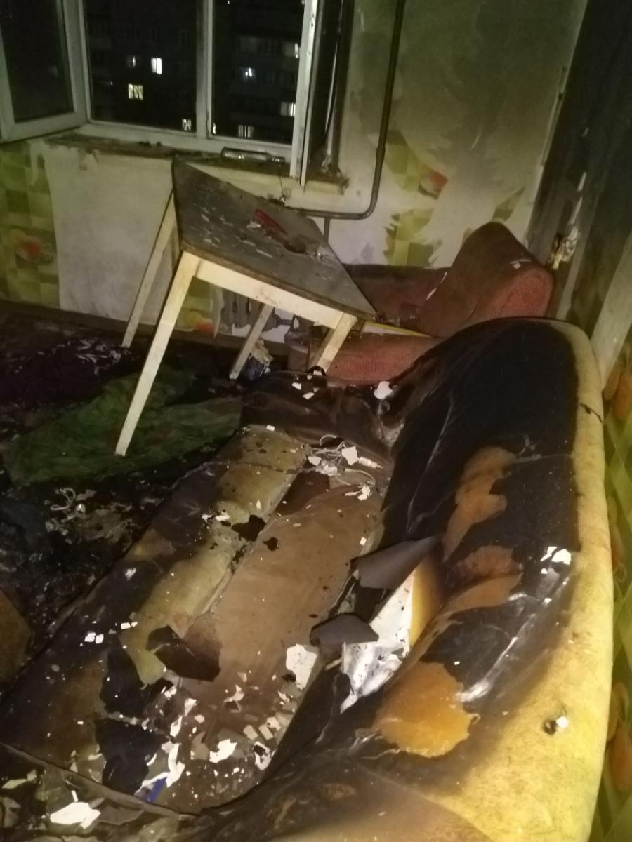 На ул. Ямницкой в Могилеве тушили пожар