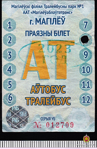 Могилевчанка пыталась использовать поддельный проездной