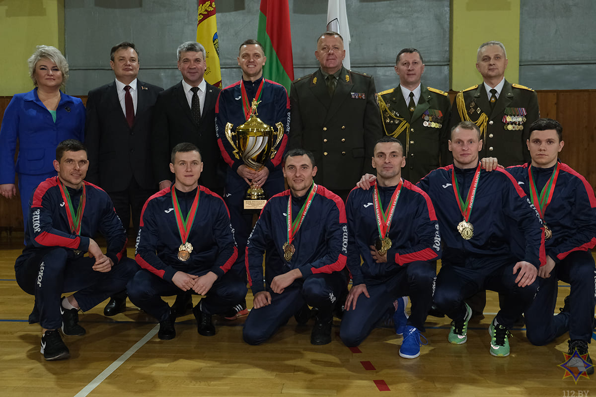 Турнир среди подразделений пожарных-спасателей на Кубок председателя горисполкома завершился в Бобруйске