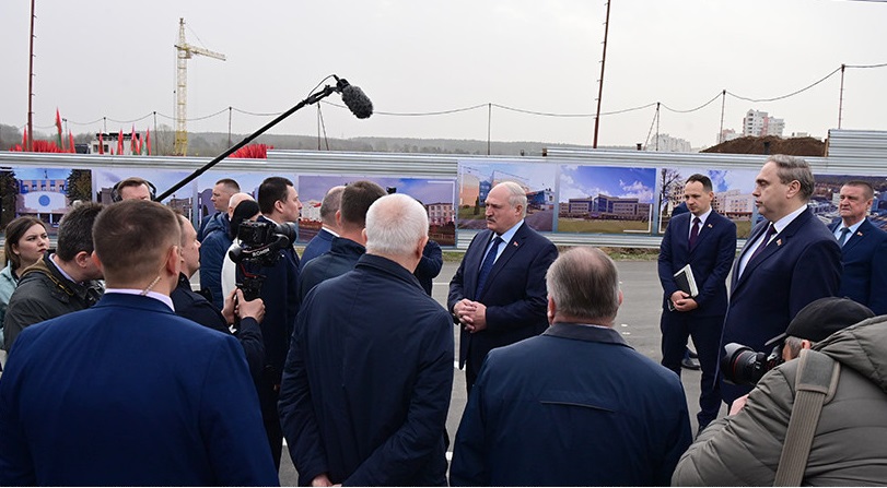 Лукашенко посетил с рабочей поездкой Гродно