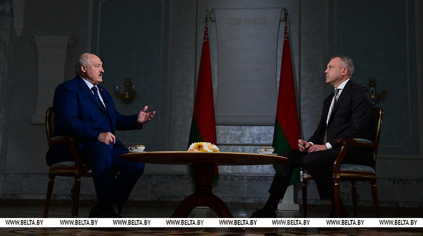 "Красные линии", Курск, беспилотники. О чем говорил Лукашенко в интервью для телеканала "Россия"