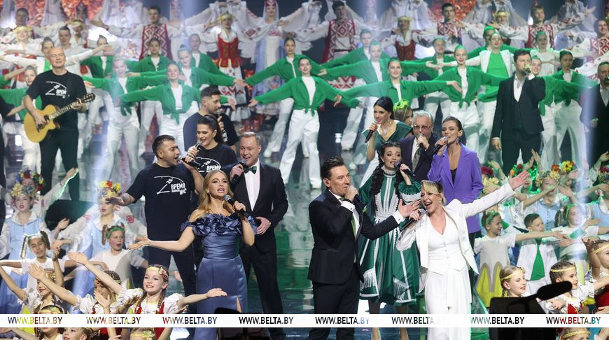 "Время выбрало нас". Концерт "Марафона единства" в Могилеве покажут по "Беларусь 1"