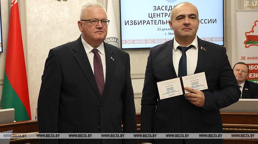 ЦИК зарегистрировал Гайдукевича кандидатом в Президенты Беларуси